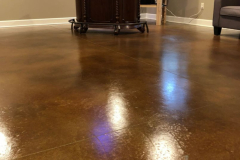 water-based-stain-concrete-basement-Sundek-Austin-Tx