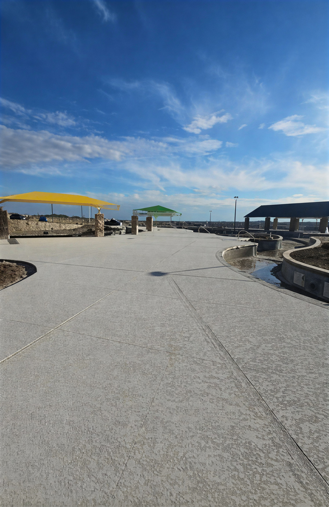 spray texture coating concrete floor in Austin, TX