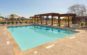textured pool deck