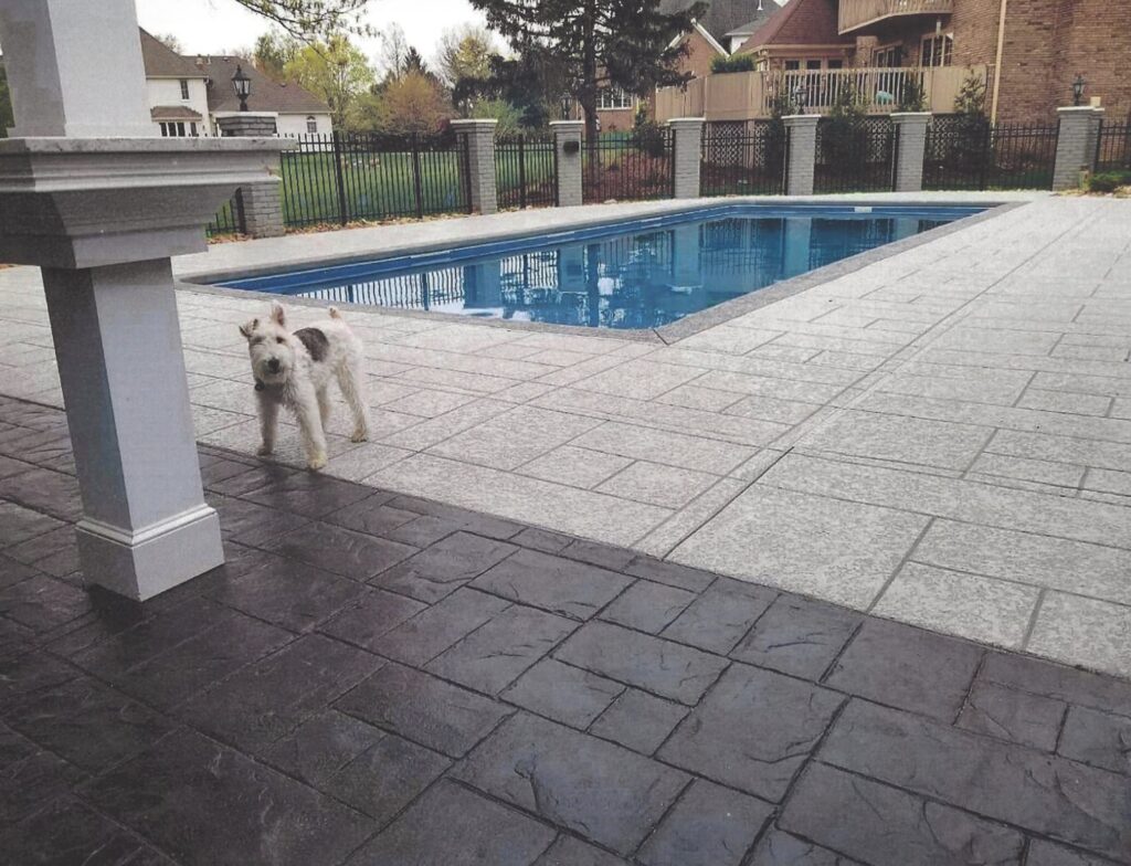 SunClear pool deck in Austin, TX