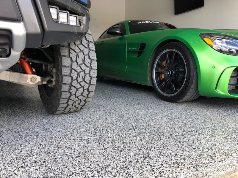 Epoxy garage floor in Austin, Tx