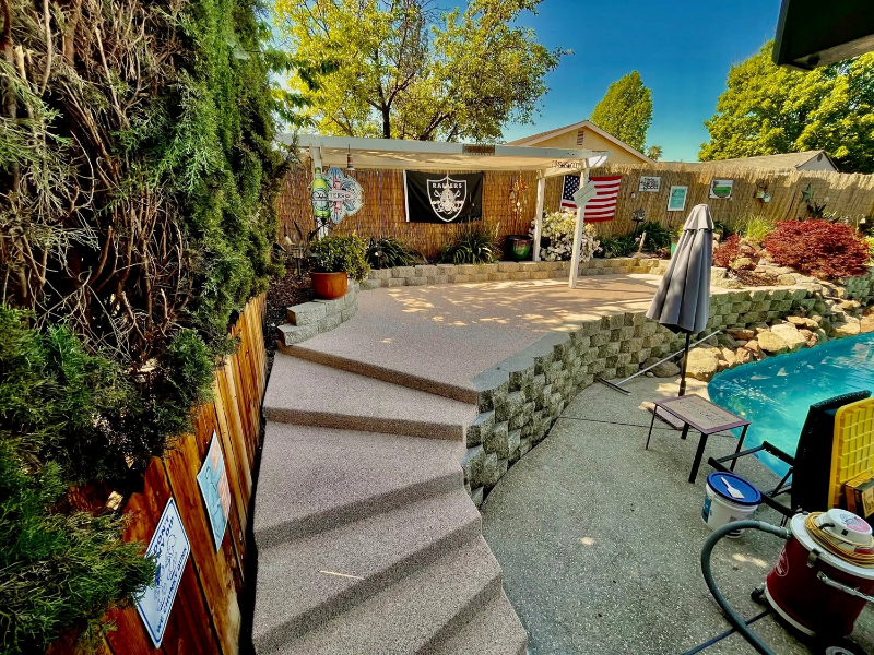 backyard safety surfacing in Austin, Tx