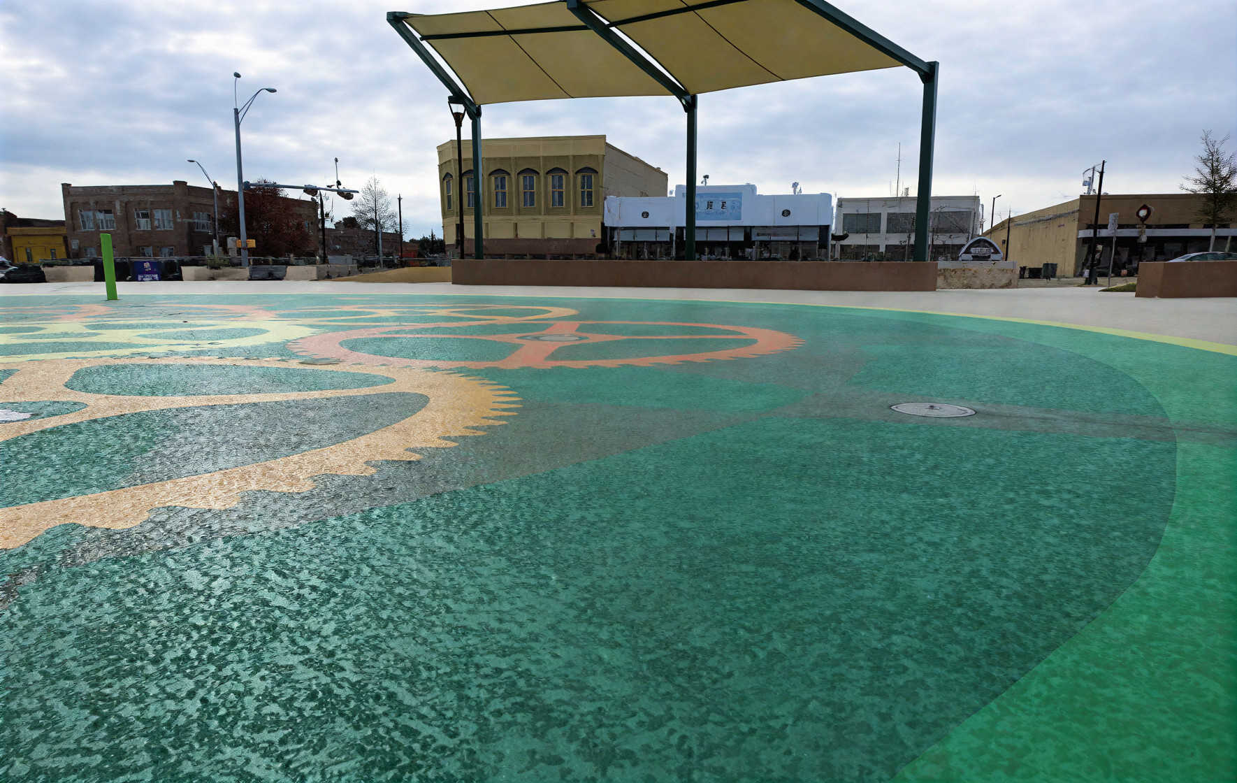 outdoor area classic texture flooring in Austin, TX