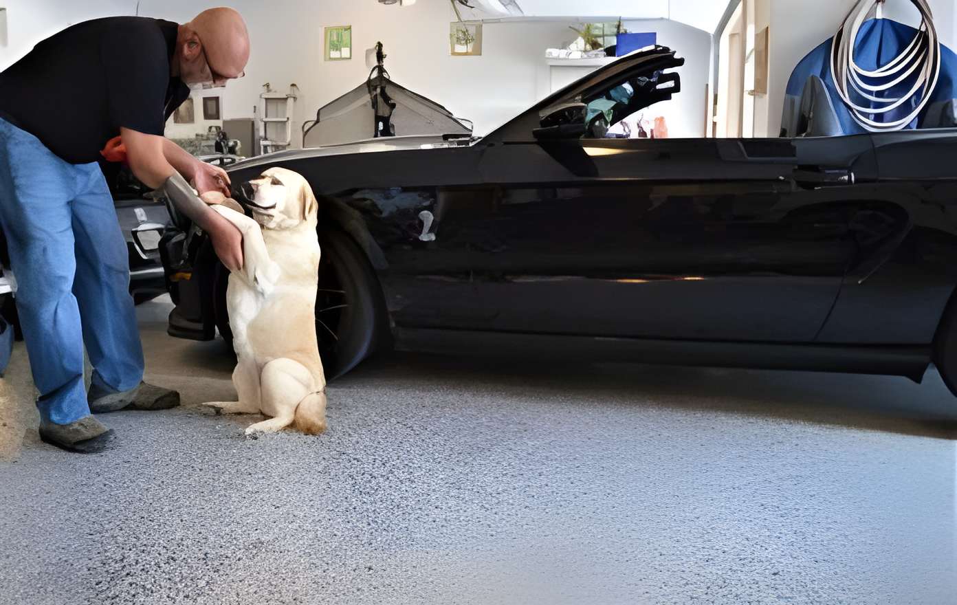 epoxy garage floor in Austin, TX