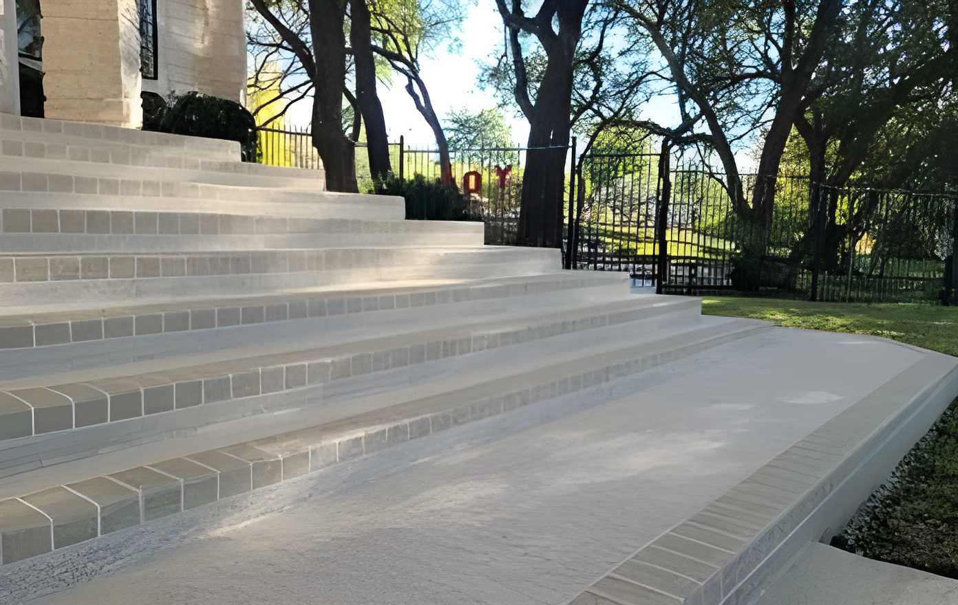 enhanced outdoor patio in Austin, TX