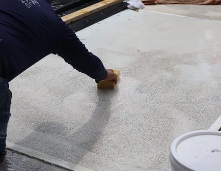 exposing-aggregate look sunwash in Austin, TX