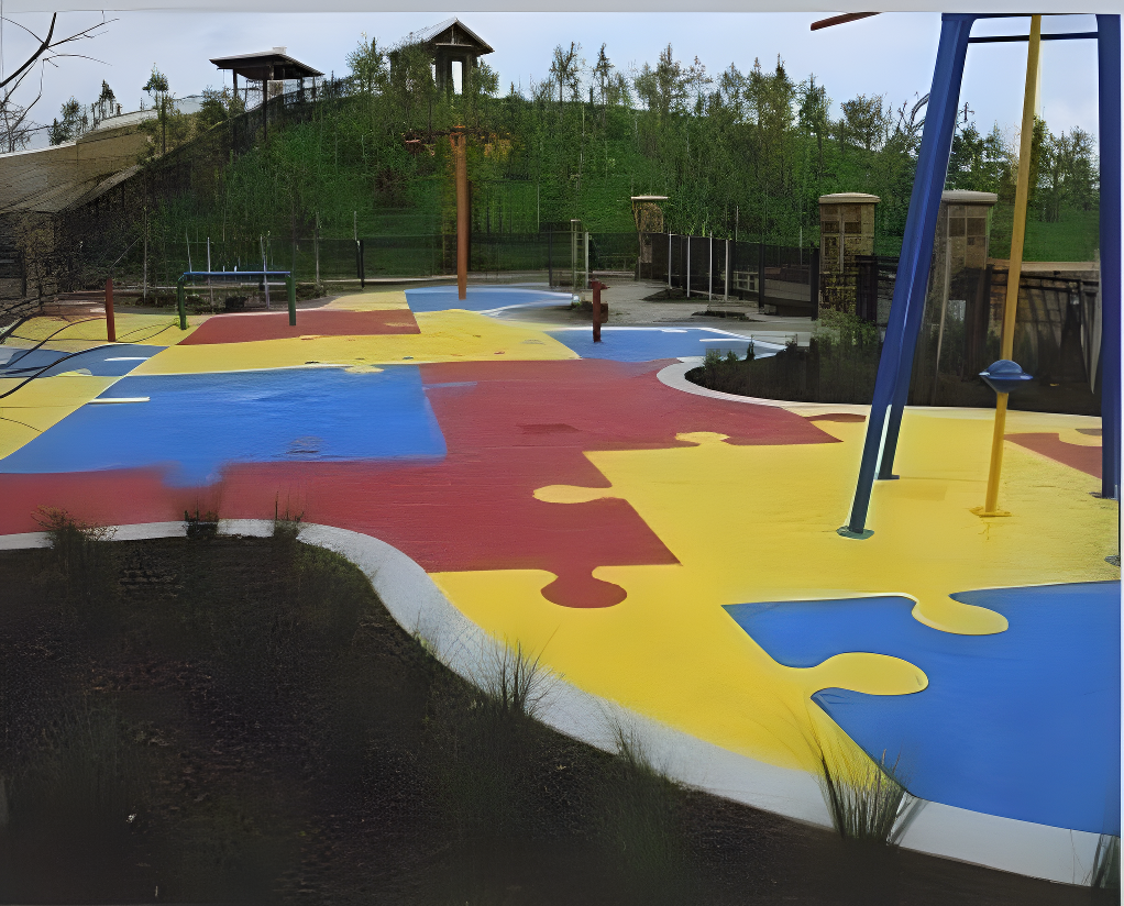resistant coating splashpad in Austin,TX