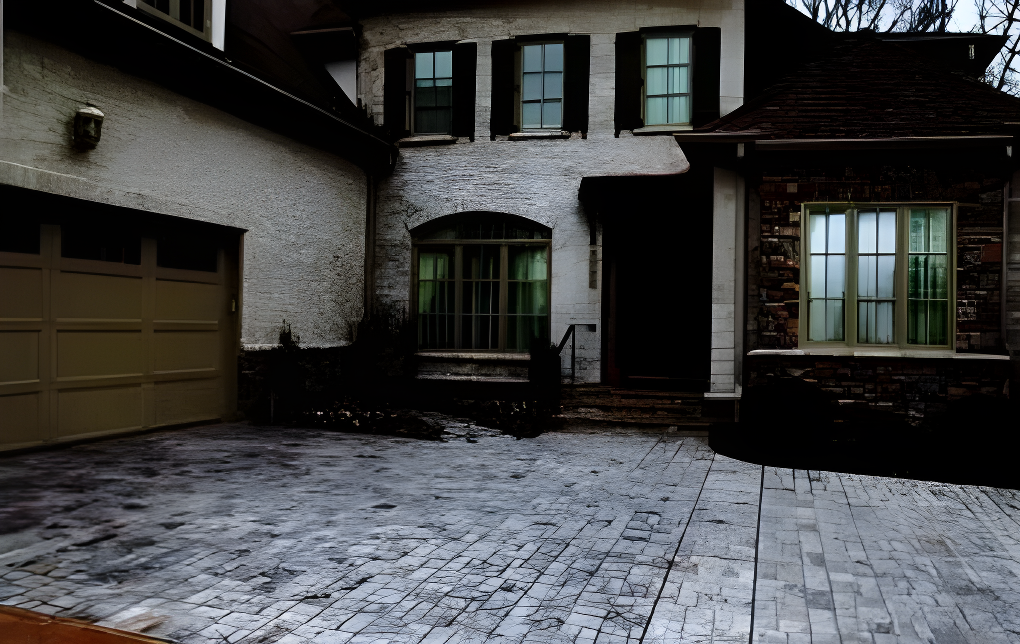 Sunstamp driveway flooring in Austin, TX