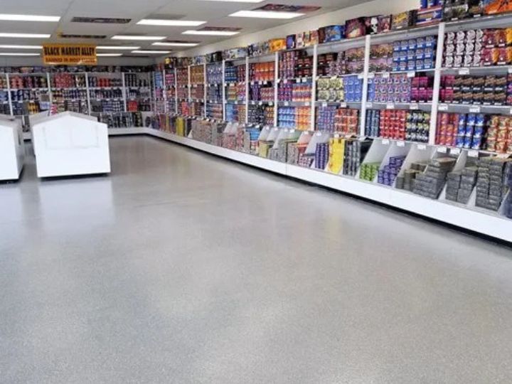 retail store flooring in Austin TX