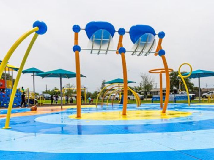 splashpad park sundek in Austin, TX