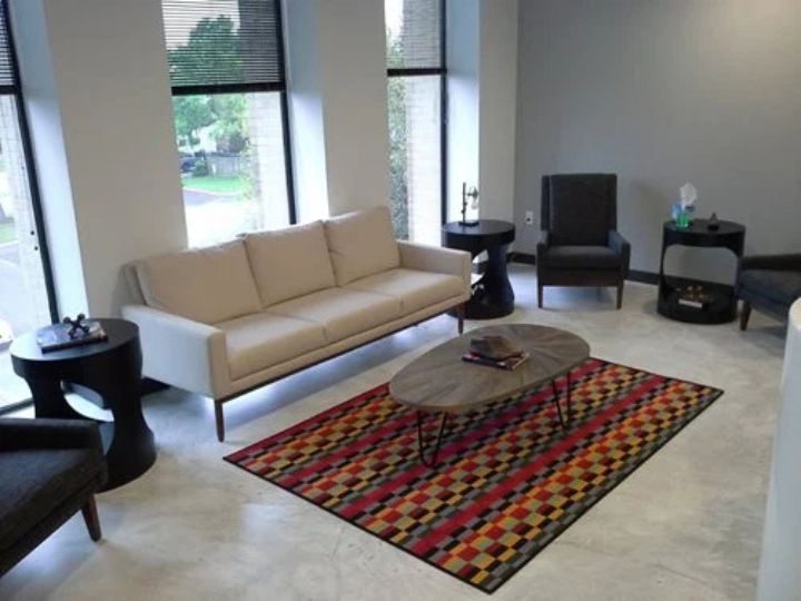 interior microtopping flooring in Austin, TX