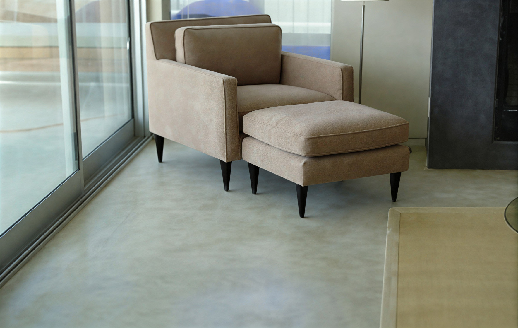 concrete interior stained flooring in Austin, TX