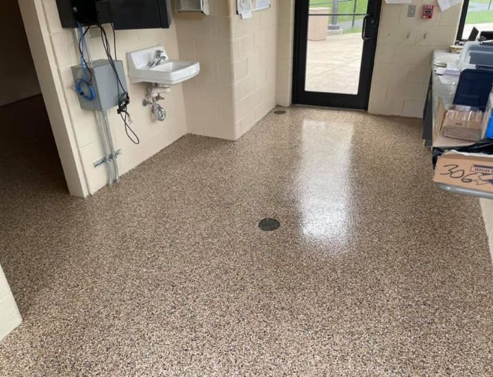 polyaspartic flooring in Austin, TX