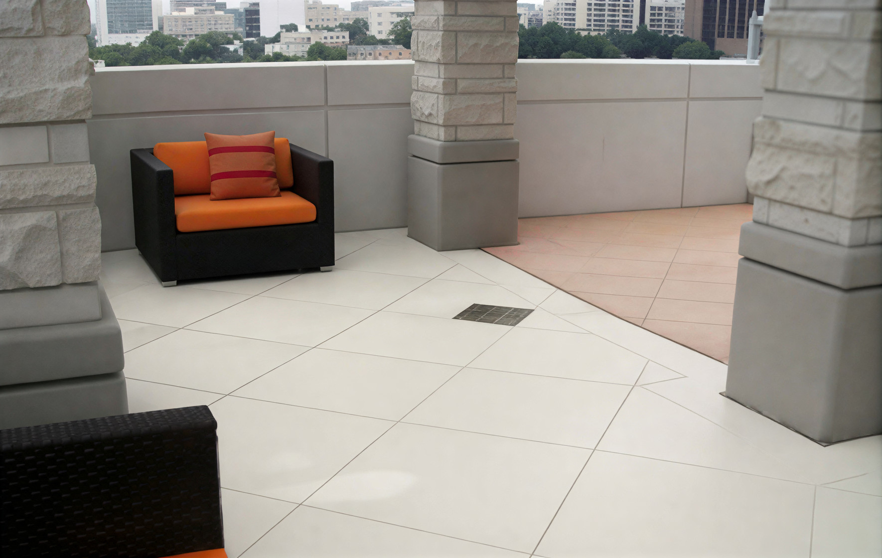 Slip resistant patio flooring in Austin,TX