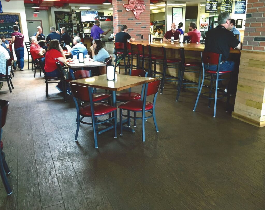 Tuscan floor coating in Austin, Tx