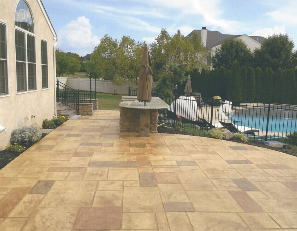 Tuscan pool deck coating in Austin, Tx