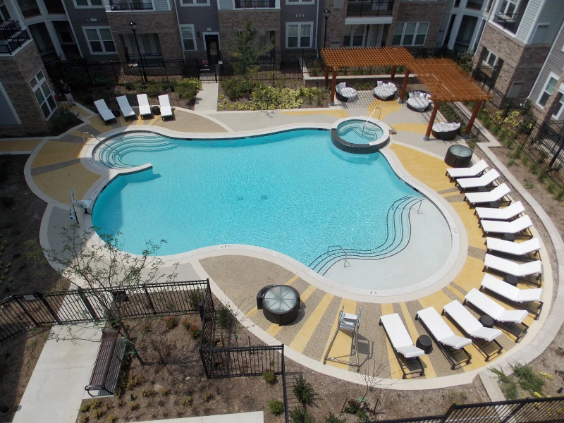 commercial pool deck in Austin, Tx SundekAustin